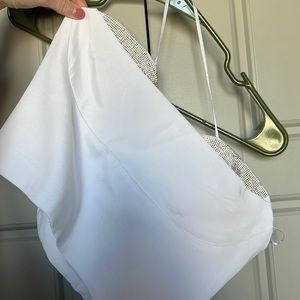 Zara bachelorette top with gems